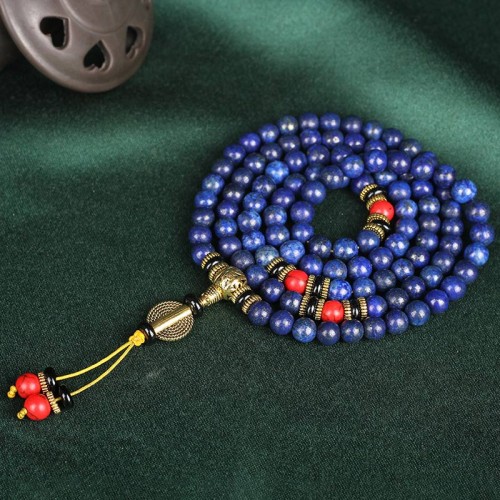 Lapis Lazuli Positive Mala Bracelet