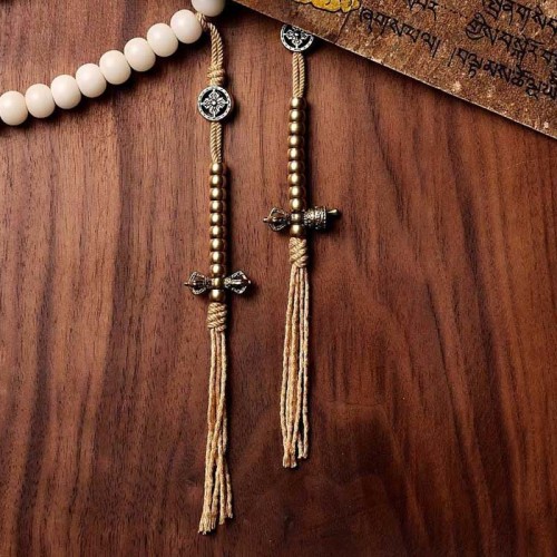 Tibet Bodhi Seed Gray Agate Wealth Bracelet