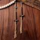 Tibet Bodhi Seed Gray Agate Wealth Bracelet