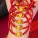 Silver Year of the Dragon Copper Coin Bracelet Silver Year of the Dragon Copper Coin Bracelet