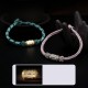 925 Silver Om Mani Padme Hum Luck Strength Red Bracelet 925 Silver Om Mani Padme Hum Luck Strength Red Bracelet