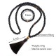 108 Beads Frosted Stone Tiger Eye Balance Necklace 108 Beads Frosted Stone Tiger Eye Balance Necklace