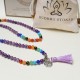 Healing Crystal Mala 108 Meditation Bracelet