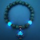 Turquoise Glowstone Lotus Protection Bracelet Turquoise Glowstone Lotus Protection Bracelet