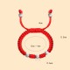 925 Silver King Kong Knot Multicolored String Strength Bracelet