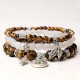 3PCS Natural Quartz Crystal Lotus Healing Bracelet 3PCS Natural Quartz Crystal Lotus Healing Bracelet