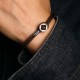 925 Silver Handmade Button Protection Bracelet 925 Silver Handmade Button Protection Bracelet
