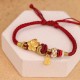 Peach Blossom Luck Red String Bracelet