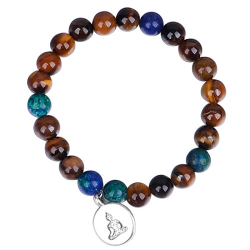 108 Mala Beads Tiger Eye Buddha Strength Necklace 108 Mala Beads Tiger Eye Buddha Strength Necklace