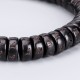 Coconut Shell Om Mani Padme Hum Mantra Bracelet