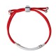 925 Silver Red String Braid Bracelet 925 Silver Red String Braid Bracelet