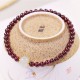 Garnet Jade Bead Purification Bracelet Garnet Jade Bead Purification Bracelet