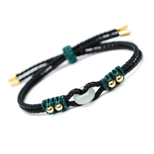 Round Peace Jade Abundance Bracelet Round Peace Jade Abundance Bracelet