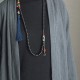108 Beads Ebony Wood Dzi Bead Balance Bracelet 108 Beads Ebony Wood Dzi Bead Balance Bracelet