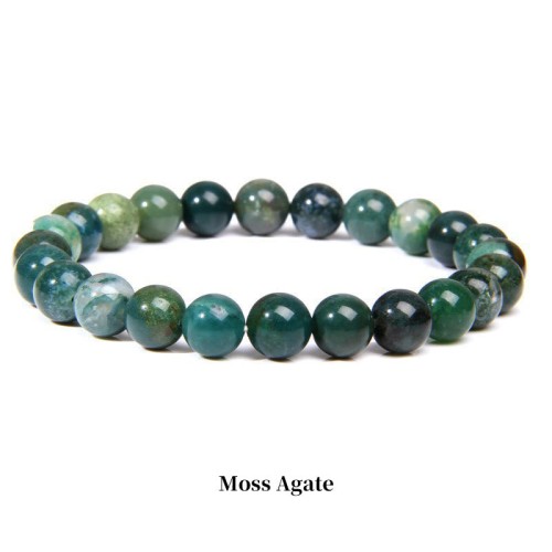 Stone Quartz Healing Beads Bracelet Stone Quartz Healing Beads Bracelet