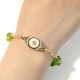 Peridot Evil Eye Abundance Bracelet Peridot Evil Eye Abundance Bracelet