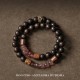 925 Silver Chinese Zodiac Buddha Agarwood Bracelet 925 Silver Chinese Zodiac Buddha Agarwood Bracelet