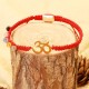 OM Mindfulness Red String Bracelet 