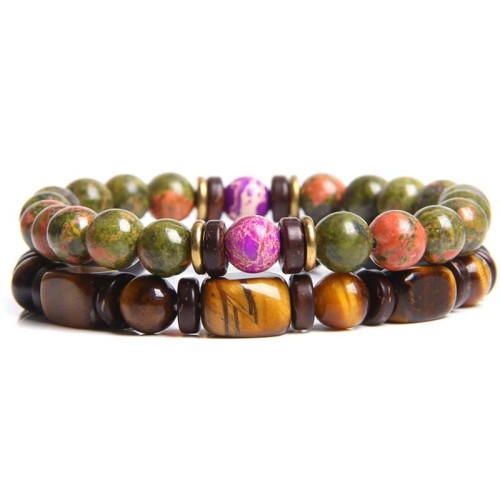 Healing Crystal Tiger Eye Bead Bracelet Healing Crystal Tiger Eye Bead Bracelet