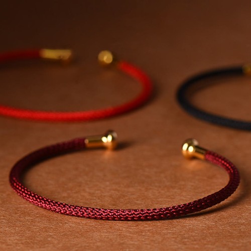 Handmade Luck Braid String Cuff Bracelet