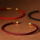 Handmade Luck Braid String Cuff Bracelet