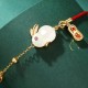 Rabbit White Jade Happiness Bracelet Rabbit White Jade Happiness Bracelet