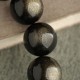 Gold & Silver Sheen Obsidian Lucky Cat Protection Bracelet Gold & Silver Sheen Obsidian Lucky Cat Protection Bracelet