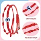 Evil Eye Seven Knot Red String Protection Bracelet Evil Eye Seven Knot Red String Protection Bracelet