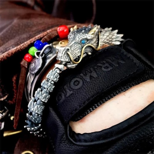 Nordic Dragon Handmade Luck Protection Bracelet Nordic Dragon Handmade Luck Protection Bracelet