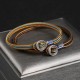925 Silver Handmade Button Protection Bracelet 925 Silver Handmade Button Protection Bracelet