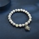 Turquoise Glowstone Lotus Protection Bracelet Turquoise Glowstone Lotus Protection Bracelet