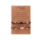2pcs Yin Yang Hematite Couple Bracelet 2pcs Yin Yang Hematite Couple Bracelet