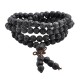 Lava Rock 108 Beads Protection Bracelet Lava Rock 108 Beads Protection Bracelet