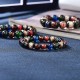 Colorful Liuli Glass Luck Bracelet Colorful Liuli Glass Luck Bracelet