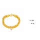 24K Gold Plated Double-Headed Dragon Protection Bracelet 24K Gold Plated Double-Headed Dragon Protection Bracelet