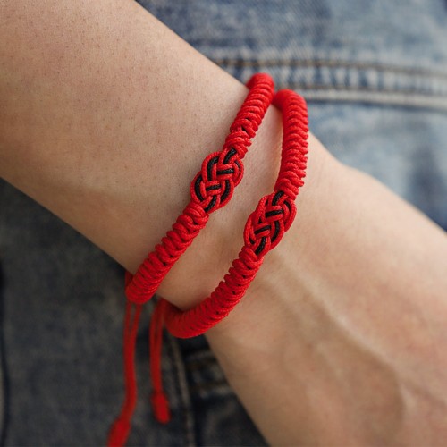 Tibetan Luck Chinese Knot Protection Bracelet