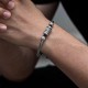 Om Mani Padme Hum Lotus Peace Bracelet