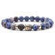Purple Agate Protection Bracelet