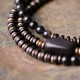 Rainbow Obsidian Ebony Copper Healing Bracelet Rainbow Obsidian Ebony Copper Healing Bracelet