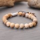Weathered Stone Om Mani Padme Hum Bracelet