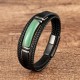 Green Agate Power Leather Bracelet Green Agate Power Leather Bracelet