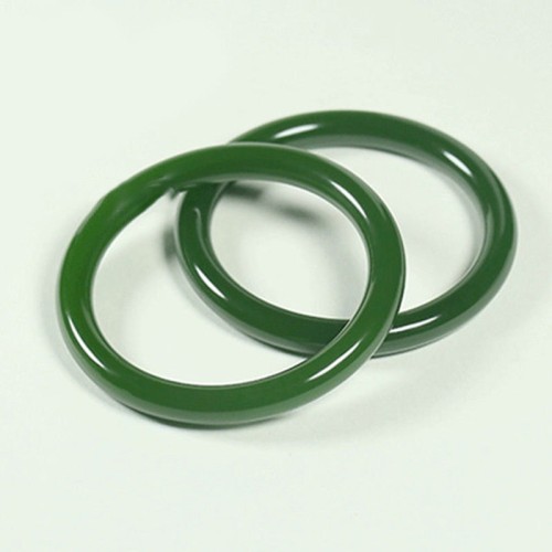 Cyan Jade Longevity Blessing Bangle Cyan Jade Longevity Blessing Bangle