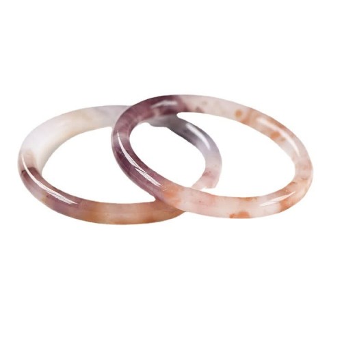 Purple Golden Silk Jade Wealth Bracelet Purple Golden Silk Jade Wealth Bracelet