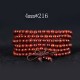 Red Turquoise Black Onyx Protection Bracelet