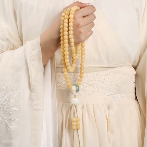 Bodhi Seed Lotus Dzi Bead Peace Harmony Bracelet Bodhi Seed Lotus Dzi Bead Peace Harmony Bracelet