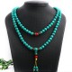 Tibetan Turquoise Healing Mala Bracelet Tibetan Turquoise Healing Mala Bracelet