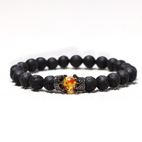 King & Queen Crown Healing Couple Bracelet King & Queen Crown Healing Couple Bracelet