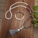 108 Beads White Agate Amethyst Protection Bracelet 108 Beads White Agate Amethyst Protection Bracelet
