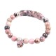 Rhodonite Love Heart Healing Bracelet Rhodonite Love Heart Healing Bracelet