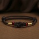 Red String Jade Fortune Knot Bracelet Red String Jade Fortune Knot Bracelet